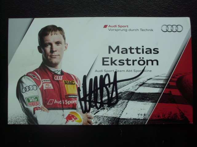 EKSTROEM Mattias - S / Winner DTM 2004,2007