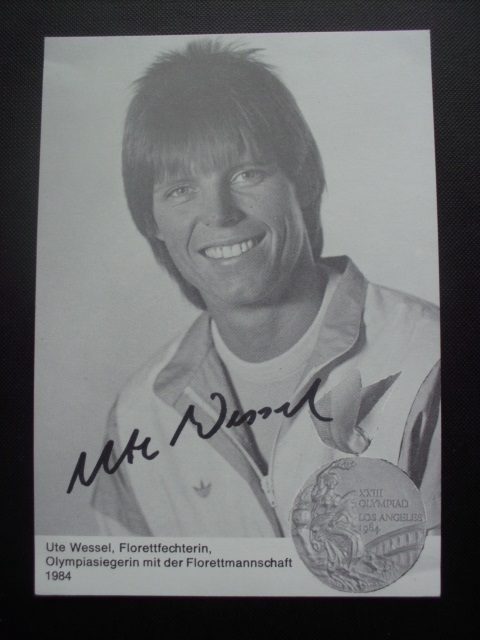 WESSEL Ute - D / Olympiasiegerin 1984