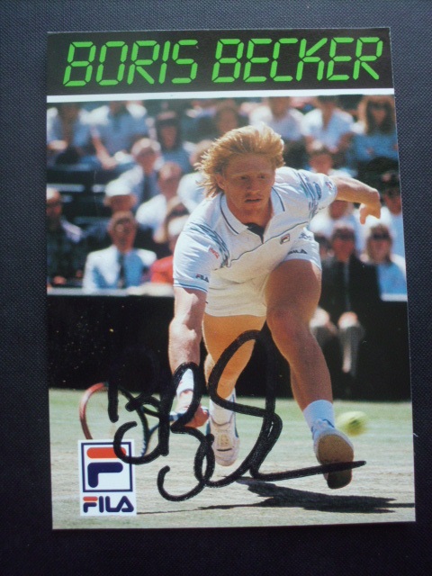 BECKER Boris - D / Wimbledon 85,86,89 & Australien Open 91,96 &
