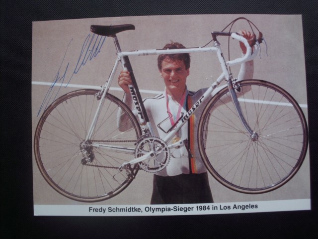 SCHMIDTKE Fredy - D / Olympiasieger 1984 - verst. 2017