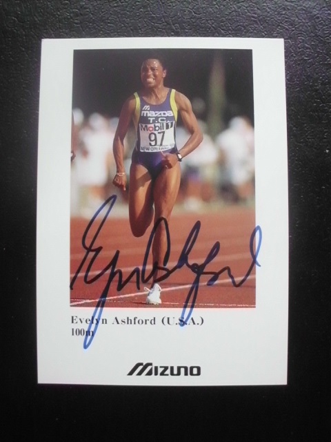 ASHFORD Evelyn - USA / Olympiasiegerin 1984,1988,1992