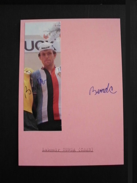BURDA Lubomir - CSSR / 3th Tour d'Autriche 1983,1984