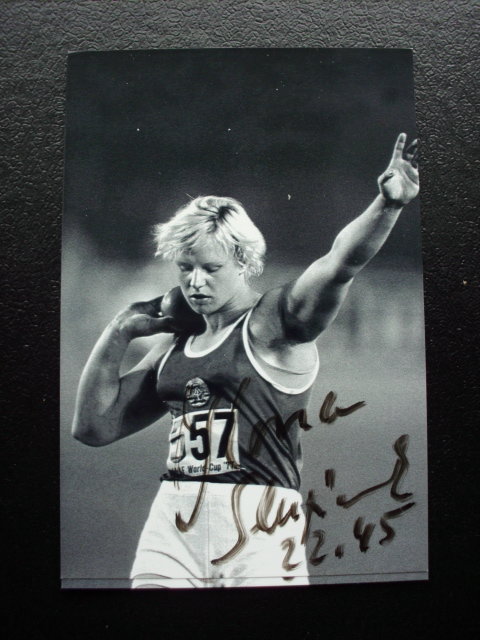 SLUPIANEK Ilona - DDR / Olympiasiegerin 1980