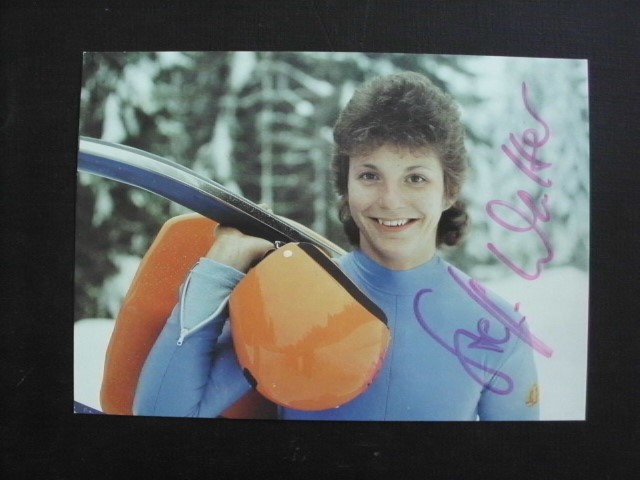WALTER Steffi - DDR / Olympiasiegerin 1984,1988 - verst. 2017