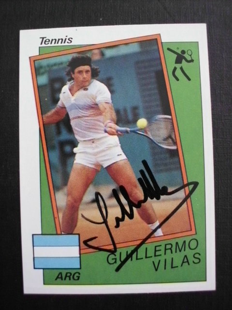 VILAS Guillermo - ARG / Australien Open 1978,1979 & French Open