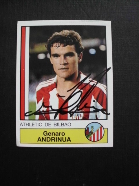 ANDRINUA Genaro / Athletic Bilbao 87 # 8