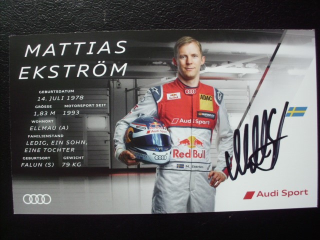 EKSTROEM Mattias - S / Sieger DTM 2004,2007