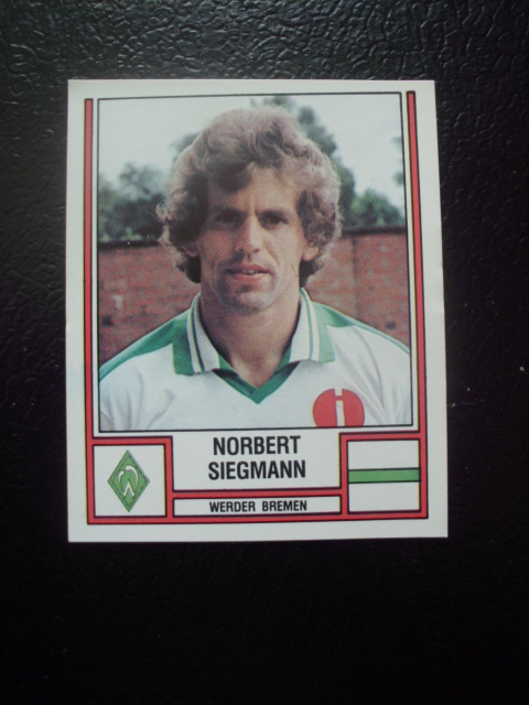 SIEGMANN Norbert - Werder Bremen # 68