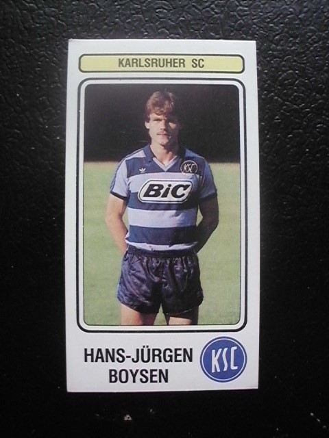 BOYSEN Hans-Jürgen - Karlsruher SC # 242