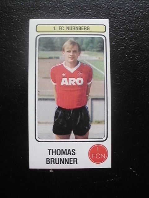 BRUNNER Thomas - 1.FC Nürnberg # 361