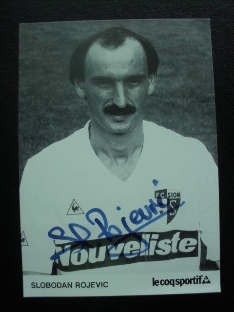 ROJEVIC Slobodan / FC Sion 1986-1988
