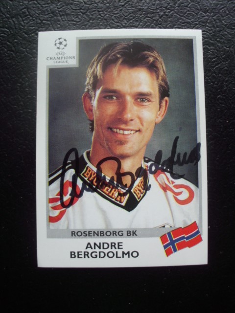 BERGDOLMO Andre / CL Rosenborg Trondheim # 71