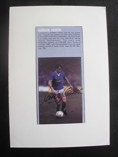 HEATH Adrian / Europacupsieger der Pokalsieger 1985