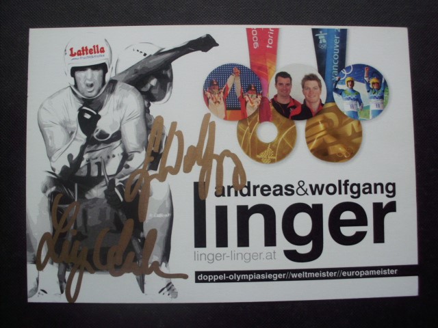 LINGER Andreas & Wolfgang - A / Olympicchampion 2006,2010