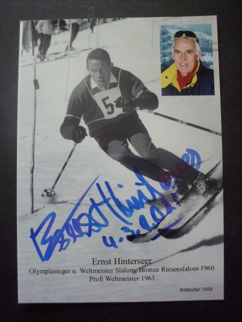 HINTERSEER Ernst - A / Olympiasieger 1960