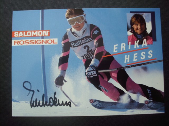 HESS Erika - CH / Weltmeisterin 1982,1985,1987