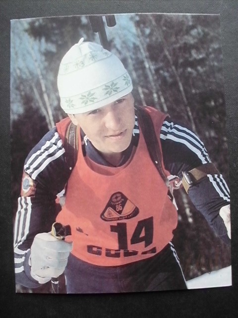 UdSSR - MEDWEDZEW Waleriy / Biathlon - Olympicchampion 1988