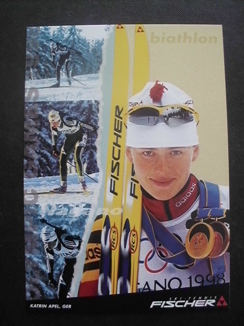 Biathlon - APEL Katrin - D / Olympiasiegerin 1998,2002