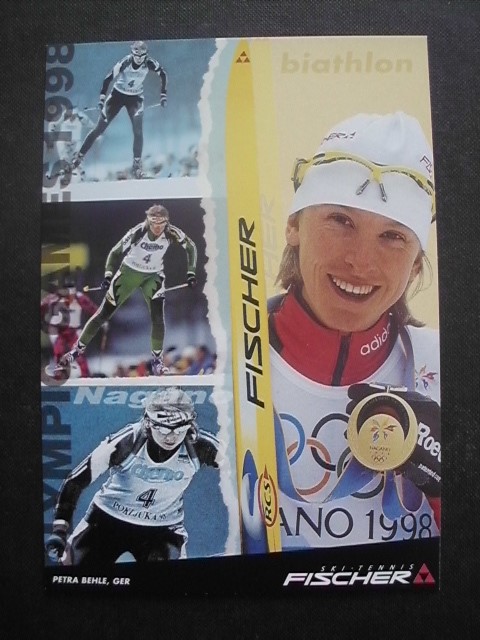 Biathlon - BEHLE Petra - D / Olympiasiegerin 1998