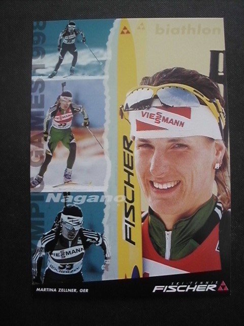 Biathlon - ZELLNER Martina - D / Olympiasiegerin 1998