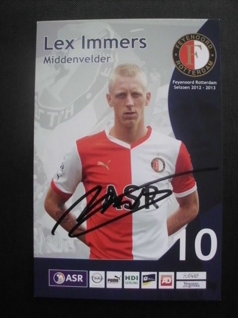 IMMERS Lex / Feyenoord Rotterdam 2012/2013