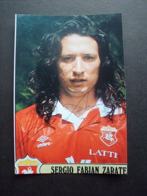 ZARATE Sergio / 1 cap 1992