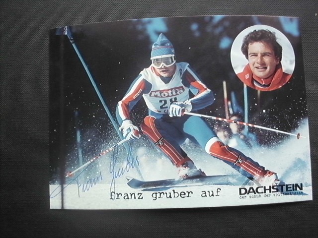 GRUBER Franz - A / FIS Ski WC 1977-1987