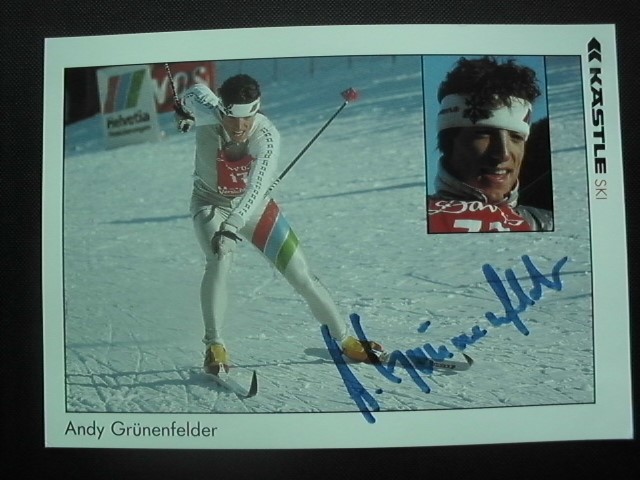 GRÜNENFELDER Andy - CH / 3.OS 1988