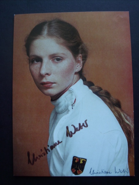 WEBER Christiane - D / Olympiasiegerin 1984,1988