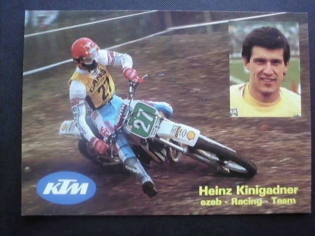 KINIGADNER Heinz - A / Worldchampion 1984,1985