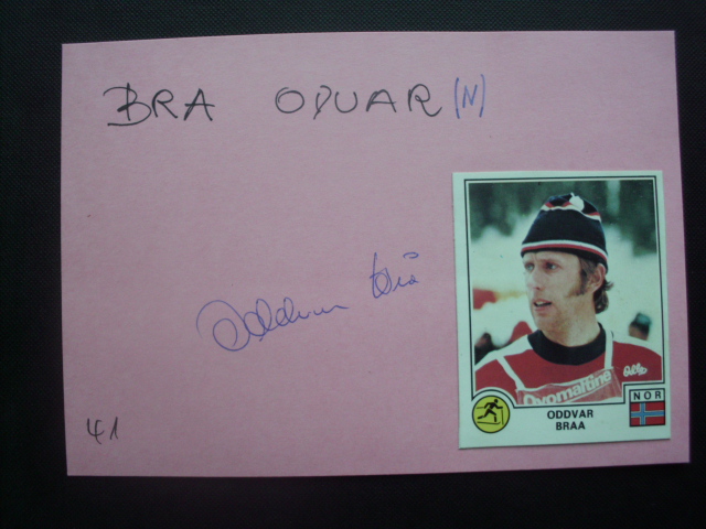 BRA Oddvar - N / 2.OG 1972,1980 & Worldchampion 1982