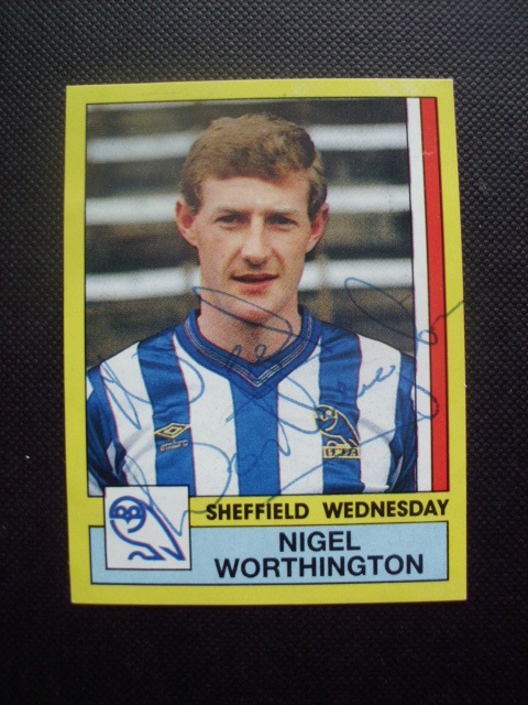 WORTHINGTON Nigel / Sheffield Wednesday 87 # 302