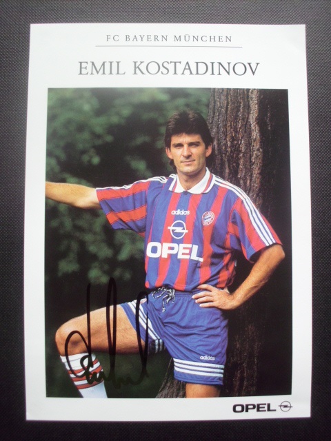 KOSTADINOV Emil / WC 1994,1998 & EC 1996