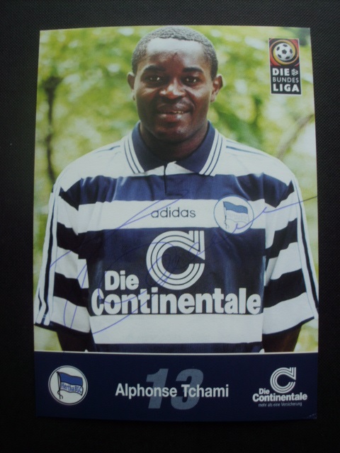 TCHAMI Alphonse / WC 1994,1998 & Africa Cup 1996,1998