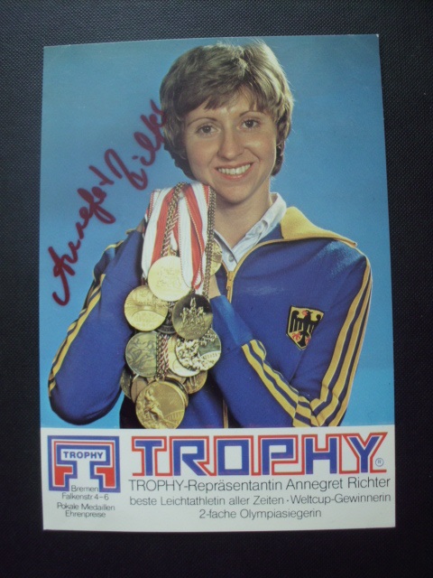 RICHTER Annegret - D / Olympiasiegerin 1972,1976