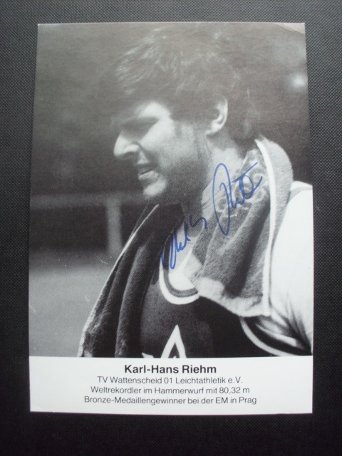 RIEHM Karl-Hans - D / 2.OS 1984