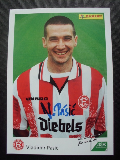 PASIC Vladimir / Fortuna Düsseldorf 1996/97 - verst. 2004