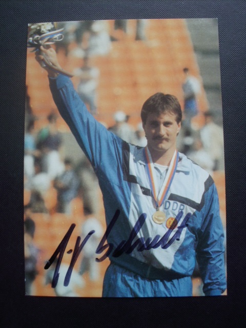SCHULT Jürgen - DDR / Olympiasieger 1988 & Weltmeister 1987