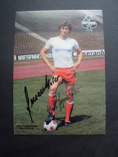 AUGENTHALER Klaus / Weltmeister 1990 & WM 1986