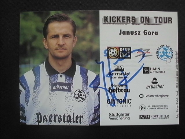 GORA Janusz / 11 caps 1989-1992
