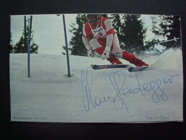 HEIDEGGER Klaus - A / 2. Gesamtweltcup 1976/77