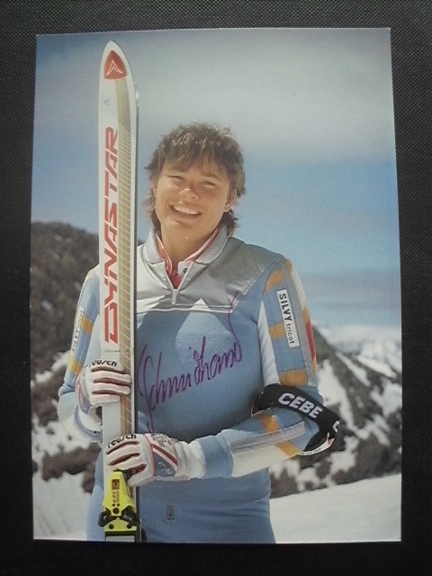 SCHMIDHAUSER Corinne - CH / Slalomweltcupsiegerin 1987