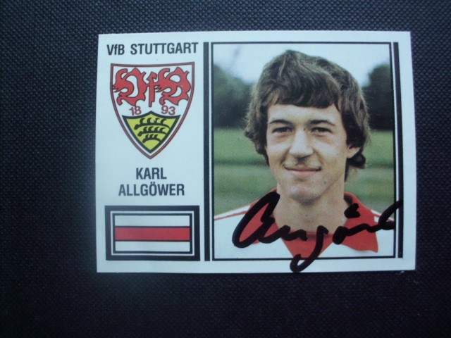 ALLGÖWER Karl / VfB Stuttgart 81 # 405