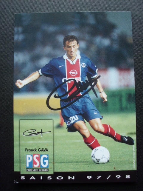 GAVA Franck / 3 caps 1996-1997