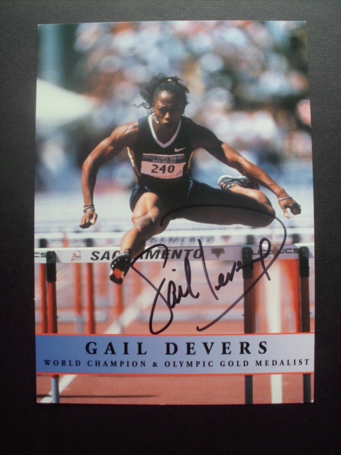 DEVERS Gail - USA / Olympiasiegerin 1992,1996