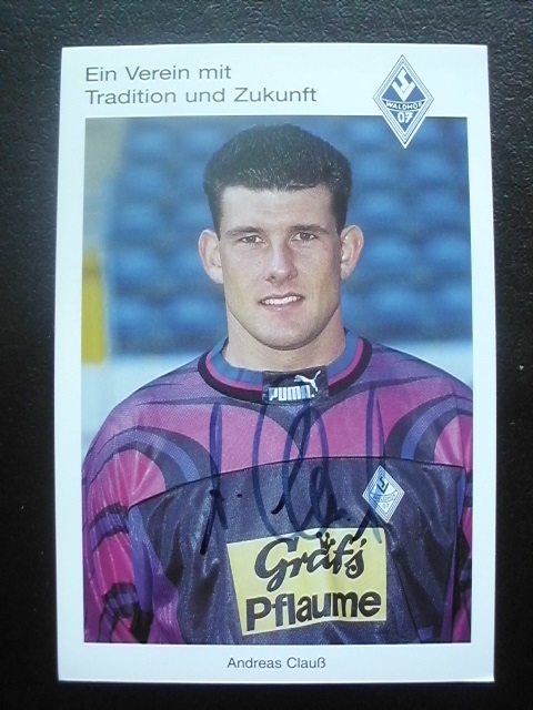 CLAUß Andreas / SV Waldhof Mannheim 1995/96