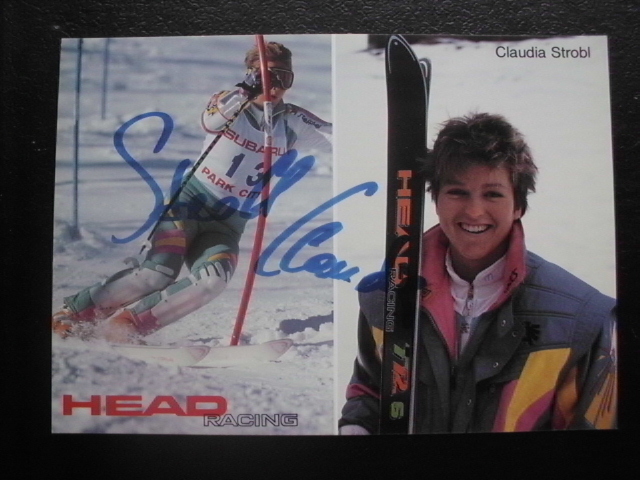 STROBL Claudia - A / 2. Slalomweltcup 1990