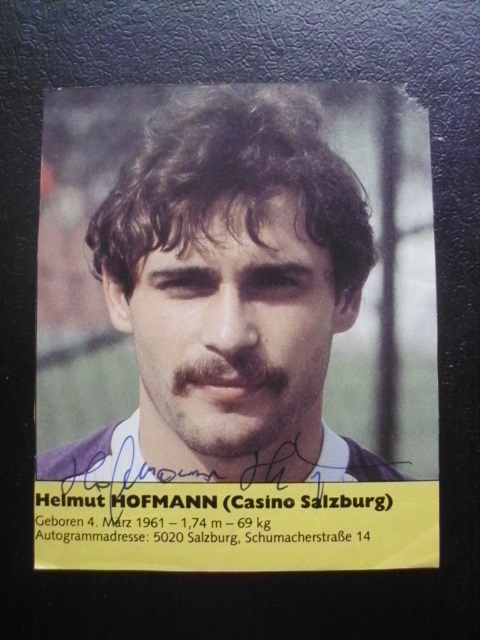 HOFMANN Helmut / Austria Salzburg 1983-1985