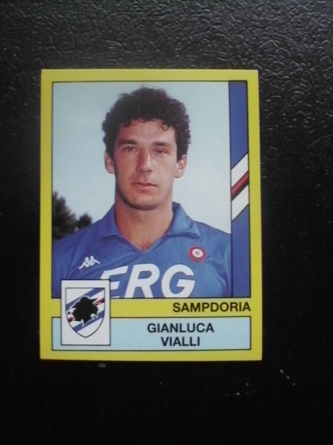 #311 - Gianluca VIALLI - Sampdoria Genua 88/89 - died 2023