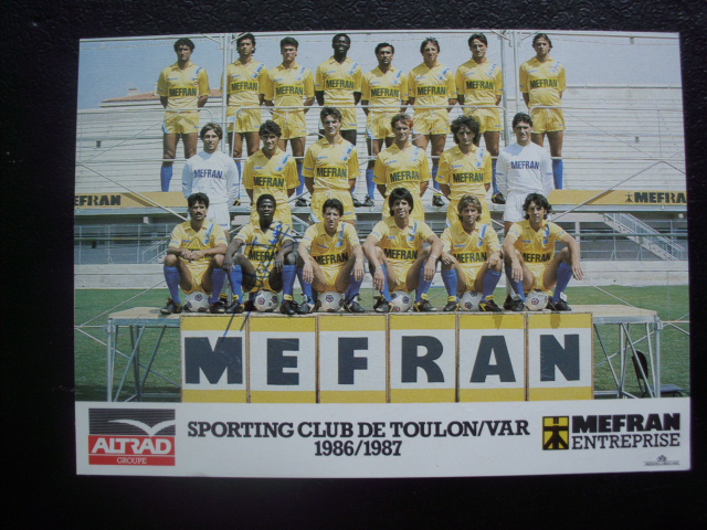 N\'KOUKA Martin / SC Toulon 1986/87